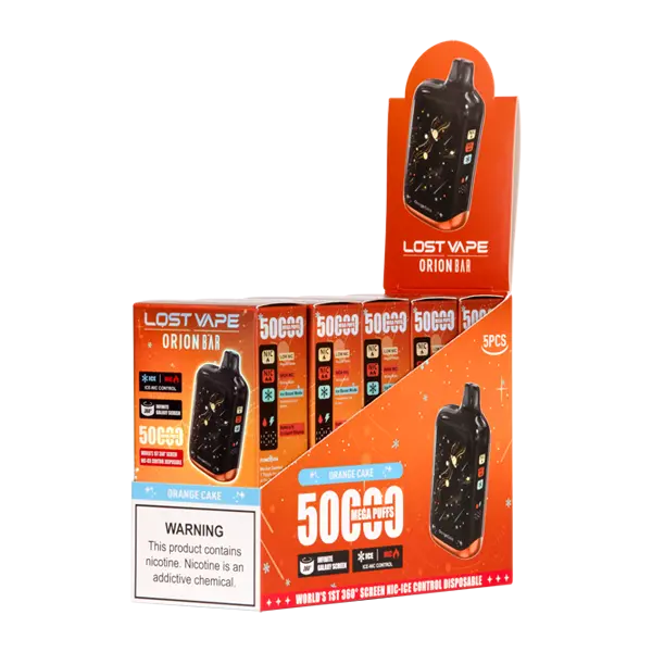 BUY 1 GET 1 FREE Orange Cake Orion Bar 50K | Vape Amazon India Lost Vape