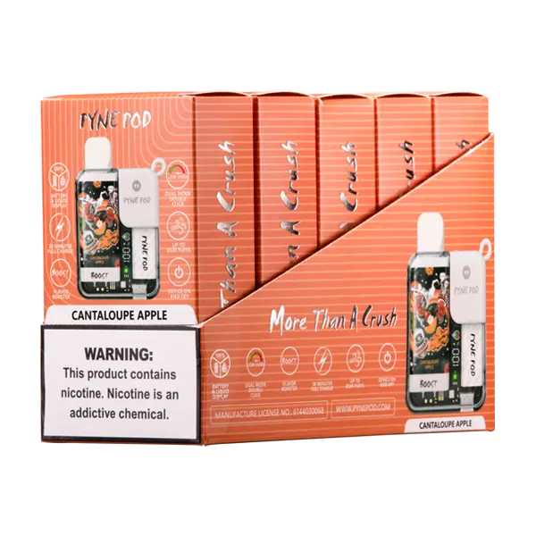BUY 1 GET 1 FREE Cantaloupe Apple Pyne Pod Boost | Vape Amazon India Pyne Pod