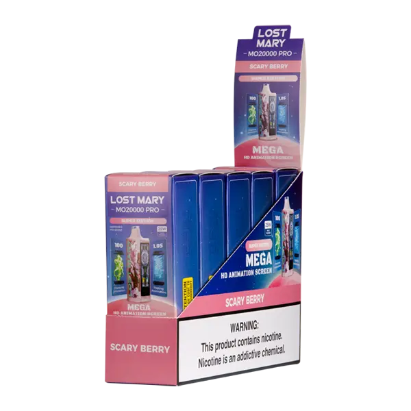 BUY 1 GET 1 FREE Scary Berry Lost Mary MO20000 PRO Super Edition | Vape Amazon India Lost Mary