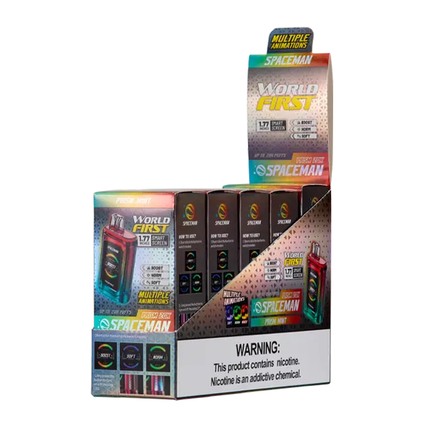 BUY 1 GET 1 FREE Prism Mint Spaceman Prism 20K | Vape Amazon India Spaceman