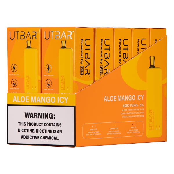 BUY 1 GET 1 FREE Aloe Mango Icy UT Bar | Vape Amazon India - Vape Amazon India