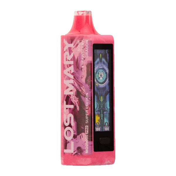 BUY 1 GET 1 FREE Sour Strawberry Dragon Lost Mary MO20000 PRO Super Edition | Vape Amazon India