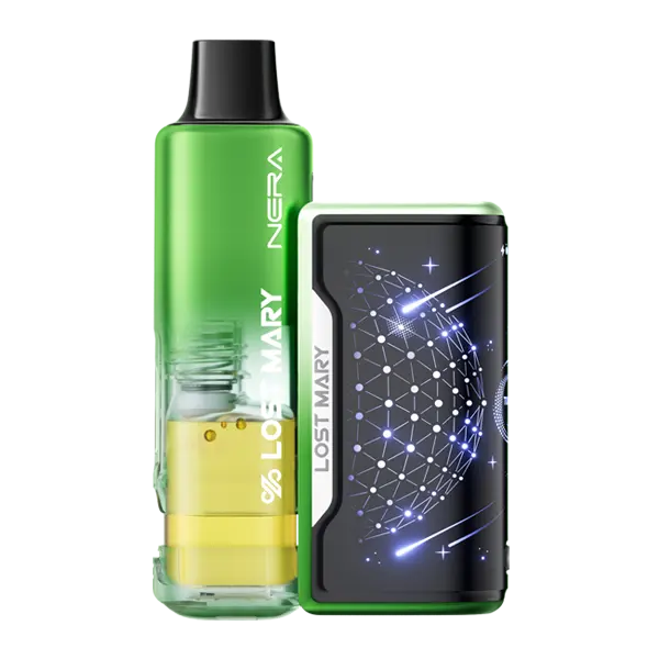 BUY 1 GET 1 FREE Sour Apple Ice Lost Mary Nera Fullview Kit | Vape Amazon India