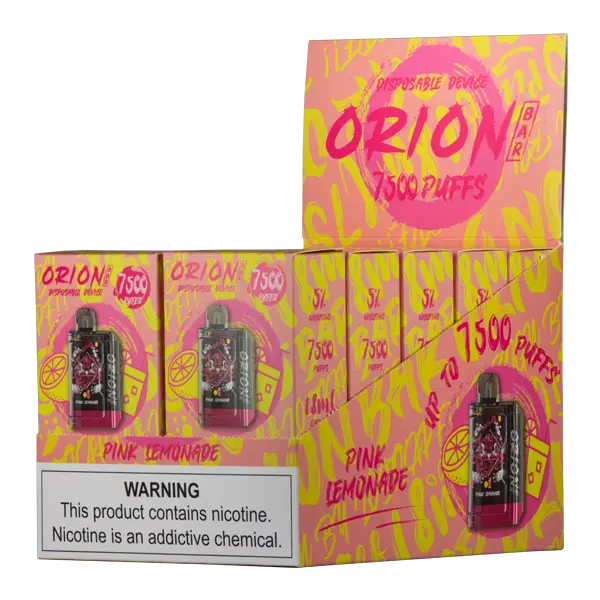 BUY 1 GET 1 FREE Pink Lemonade Orion Bar 7500 | Vape Amazon India Lost Vape