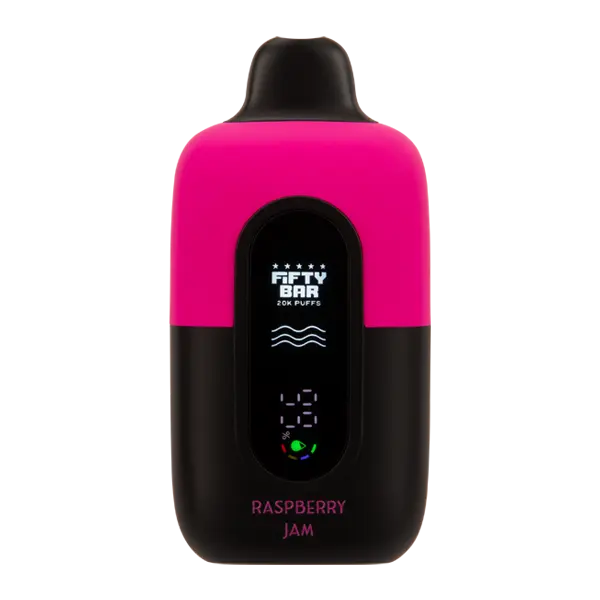 BUY 1 GET 1 FREE Raspberry Jam Fifty Bar 20K | Vape Amazon India