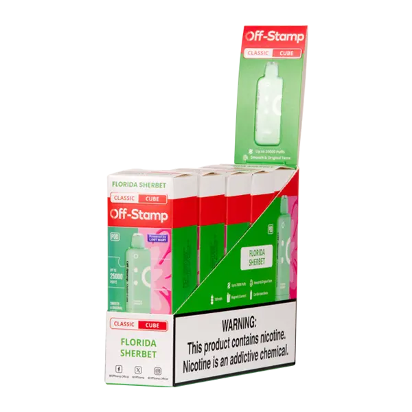 BUY 1 GET 1 FREE Florida Twist Off Stamp Classic Cube Pod | Vape Amazon India Off Stamp