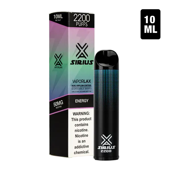 BUY 1 GET 1 FREE Energy by Sirius | Vape Amazon India VaporLax