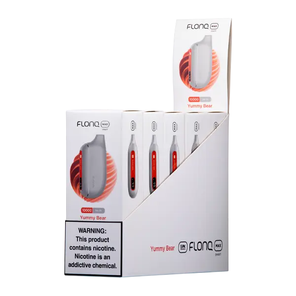 BUY 1 GET 1 FREE Yummy Bear FLONQ Max Smart | Vape Amazon India Flonq