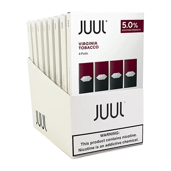 BUY 1 GET 1 FREE Virginia Tobacco JUUL Pods | Vape Amazon India JUUL