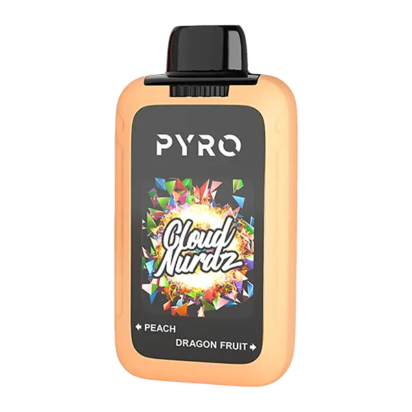 BUY 1 GET 1 FREE Peach/Dragon Fruit CLOUD NURDZ X PYRO Duo | Vape Amazon India