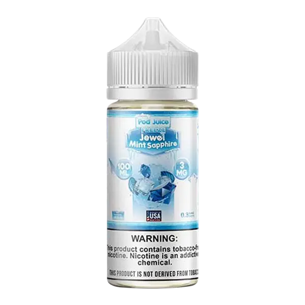 BUY 1 GET 1 FREE Jewel Mint Sapphire Freeze Pod Juice 100ml | Vape Amazon India