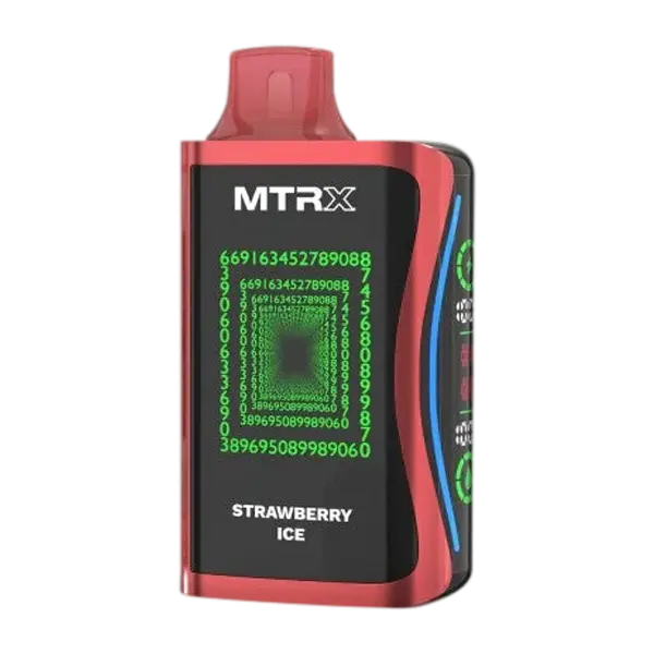 BUY 1 GET 1 FREE Strawberry Ice MTRX MX 25000 | Vape Amazon India