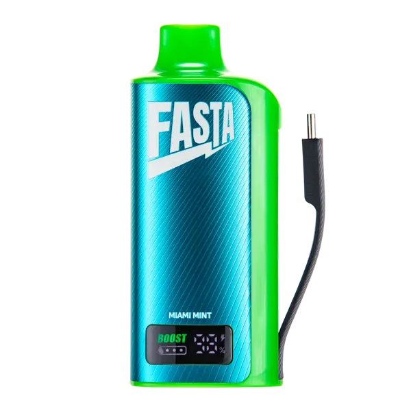 BUY 1 GET 1 FREE Miami Mint FASTA PLUGIN 18000 | Vape Amazon India FASTA