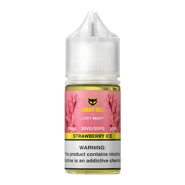 BUY 1 GET 1 FREE Strawberry Ice Urban Tale X Lost Mary Vape Juice | Vape Amazon India