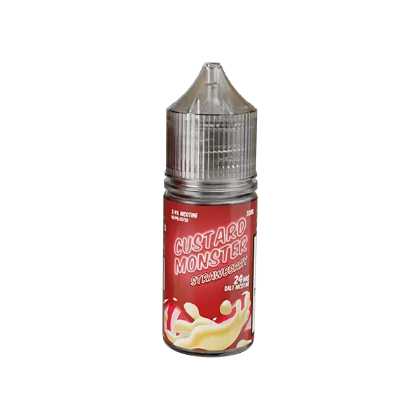 BUY 1 GET 1 FREE Strawberry Custard Monster Salt by Monster Labs | Vape Amazon India