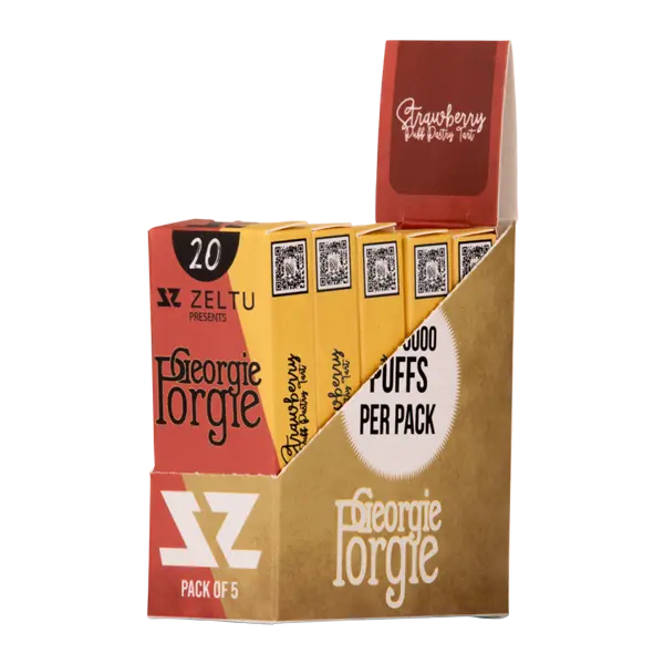 BUY 1 GET 1 FREE Strawberry Puff Pastry Tart Georgie Porgie Zeltu X3 Pods | Vape Amazon India Zeltu