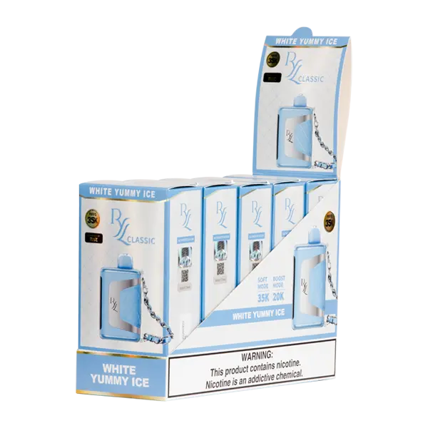 BUY 1 GET 1 FREE White Yummy Ice RYL Classic by RAZ | Vape Amazon India RYL