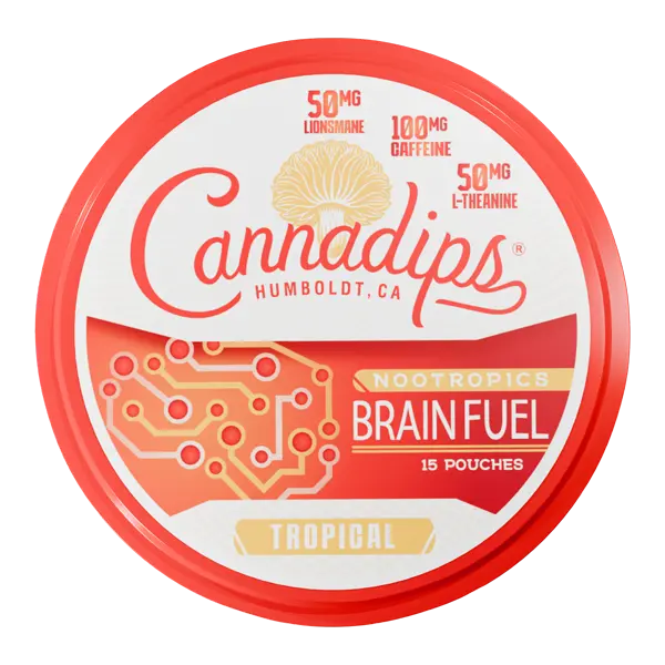 BUY 1 GET 1 FREE Tropical CANNADIPS Brain Fuel Pouches | Vape Amazon India