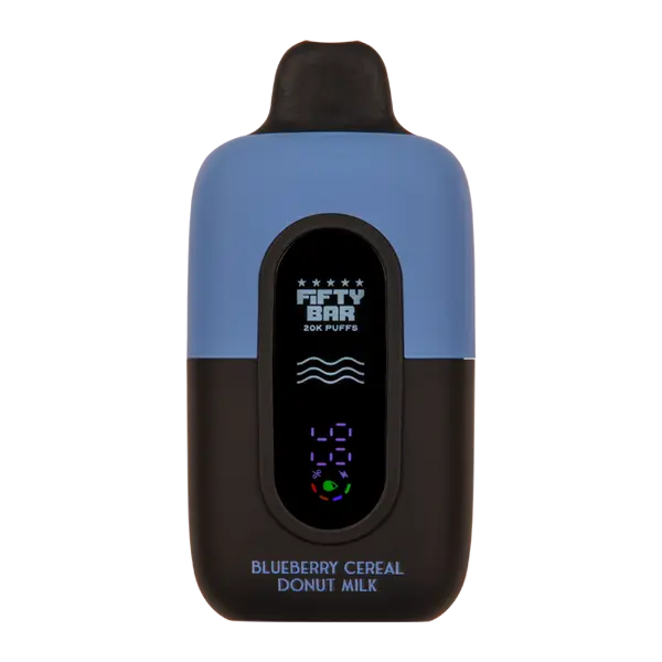 BUY 1 GET 1 FREE Blueberry Cereal Donut Milk Fifty Bar 20K | Vape Amazon India