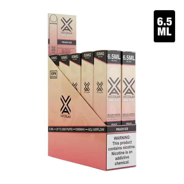 BUY 1 GET 1 FREE Peach Ice by VaporLax | Vape Amazon India VaporLax