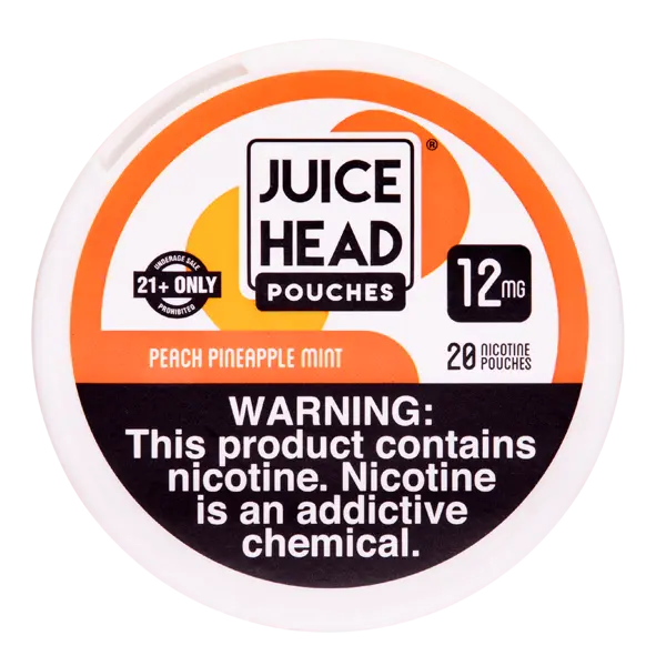 BUY 1 GET 1 FREE Peach Pineapple Mint Juice Head Pouches | Vape Amazon India Juice Head