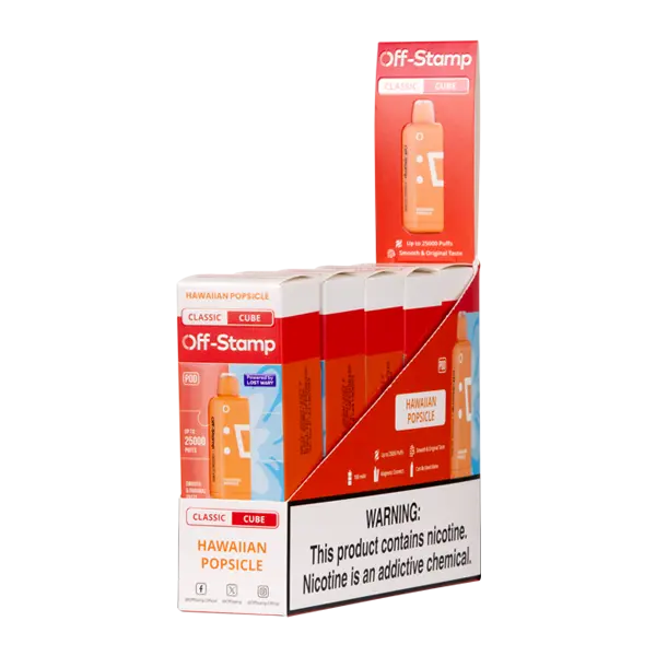 BUY 1 GET 1 FREE Pineapple Passion Orange Off Stamp Classic Cube Pod | Vape Amazon India Off Stamp