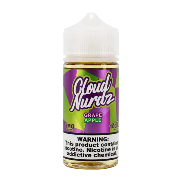 BUY 1 GET 1 FREE Grape Apple by Cloud Nurdz 100mL | Vape Amazon India